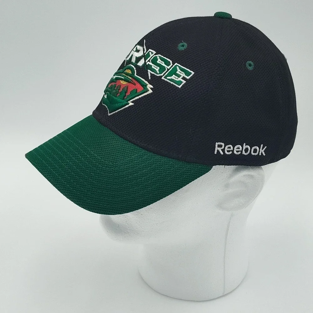 Minnesota Wild Cap #11 Zach Parise NHL L/XL‎ Reebok Flex Fit Baseball👀📸SEE📸